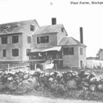 Black and White photograph of Poor Farm in Lockport, Massachusetts